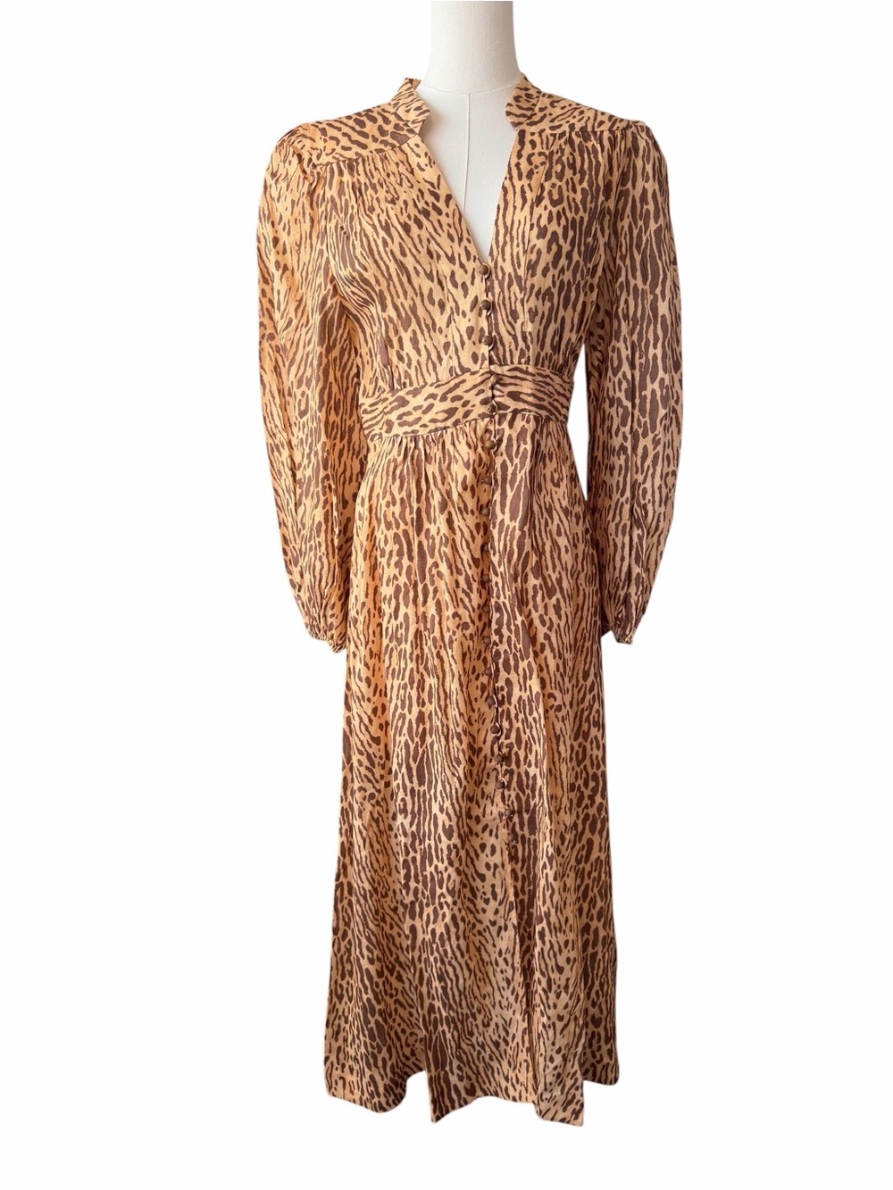 Z Zimmermann Cascadian Plunge Dress Size 10 SOLD OUT